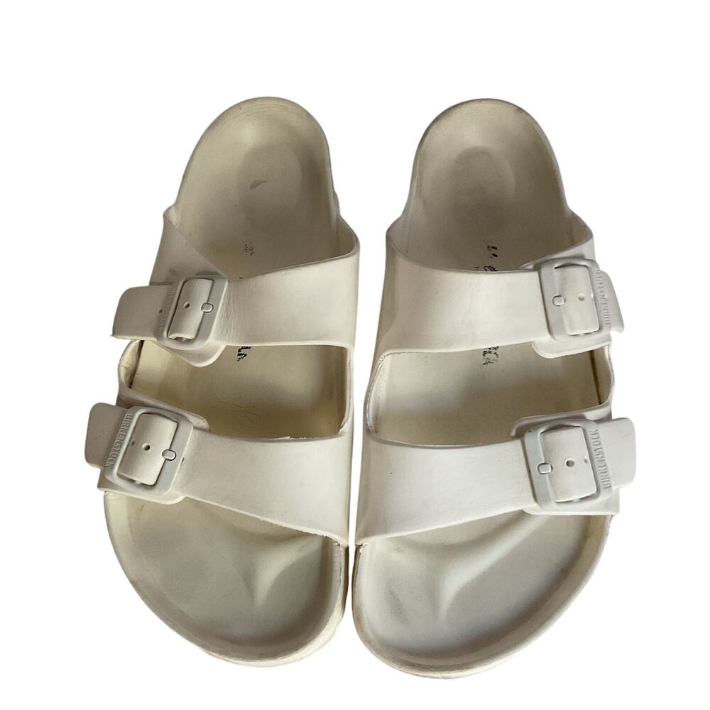 Birkenstock Arizona EVA White Sandals Women’s Size 9 Waterproof Comfort - Picture 2 of 9